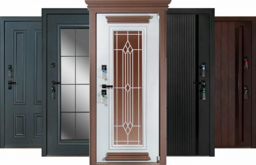 Новинка - входные двери "Стальной стиль"