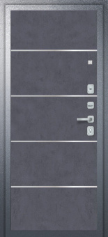 Атриум Титан R-4 403/П50 imp-6 Букле графит - Graphite Art