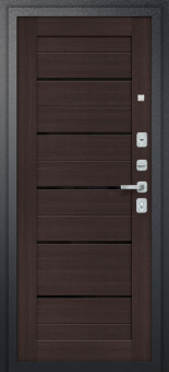 Атриум Титан R-4 403/П22 Букле черный - Wenge