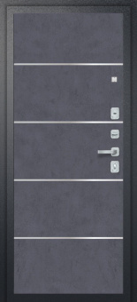 Атриум Титан R-4 403/П50 imp-6 Букле черный - Graphite Art