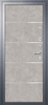 Атриум Титан R-4 403/П50 imp-6 Букле графит - Grey Art