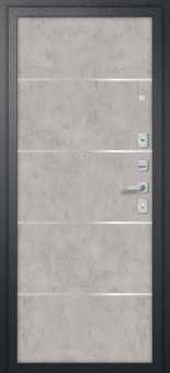 Атриум Титан R-4 403/П50 imp-6 Букле черный - Grey Art