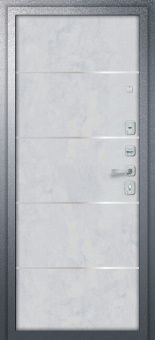 Атриум Титан R-4 403/П50 imp-6 Букле графит - Snow Art