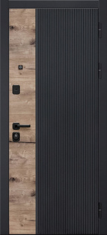 Ай Дорс Luxor 2МДФ Дуб вертикаль